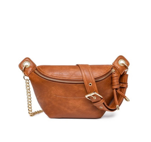 Brown Leather Sling